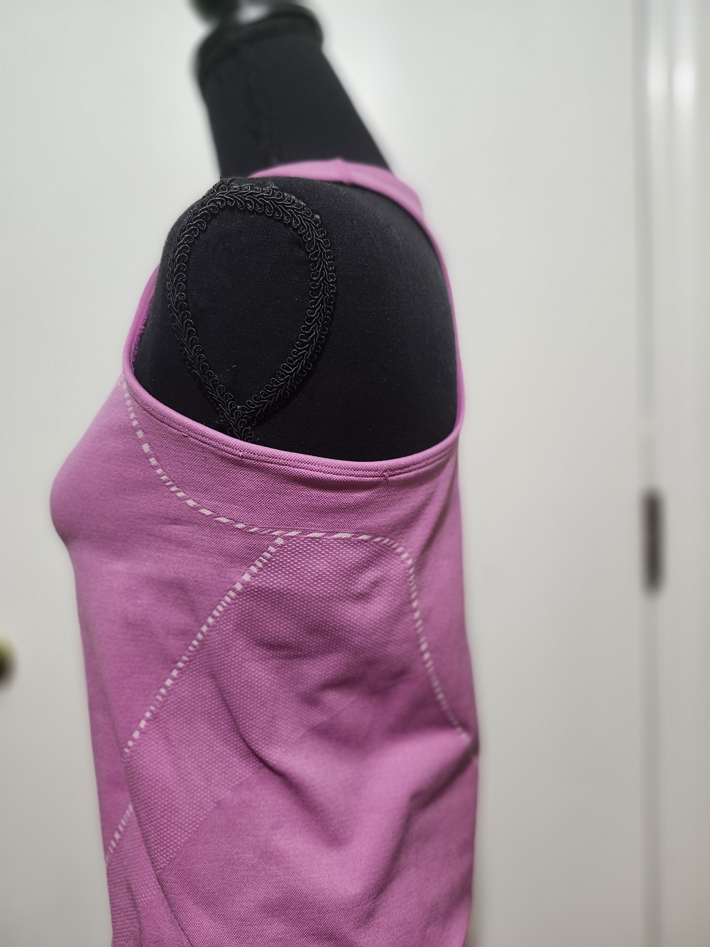 New Balance Pink Racerback Performance Tank - Picture 4 of 7